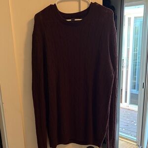 Joseph A. Bank Reserve - Wool Maroon Sweater